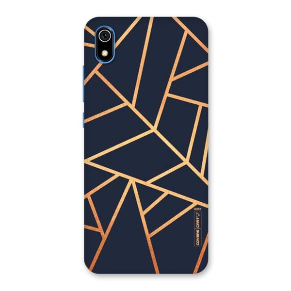 Golden Pattern Back Case for Redmi 7A