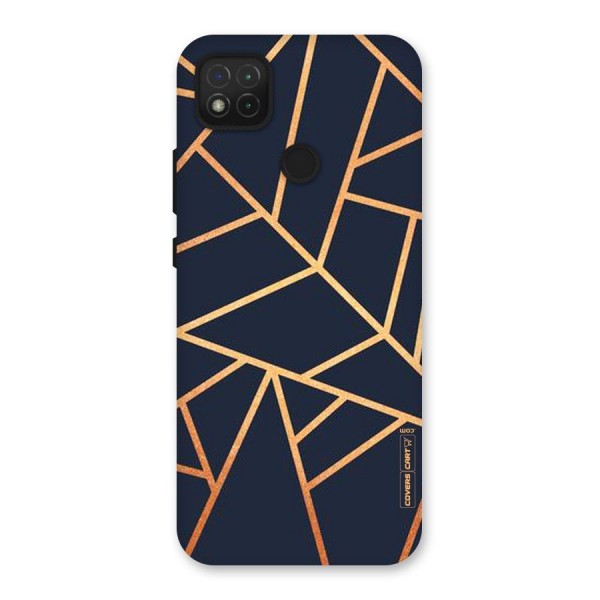 Golden Pattern Back Case for Redmi 9C