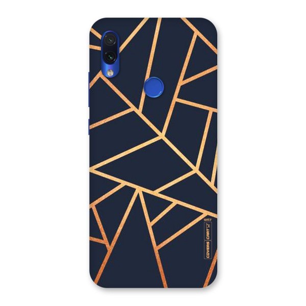 Golden Pattern Back Case for Redmi Note 7