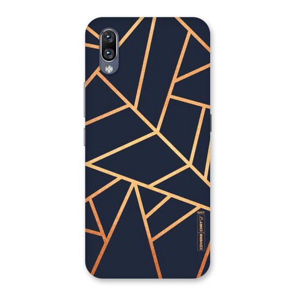 Golden Pattern Back Case for Vivo NEX