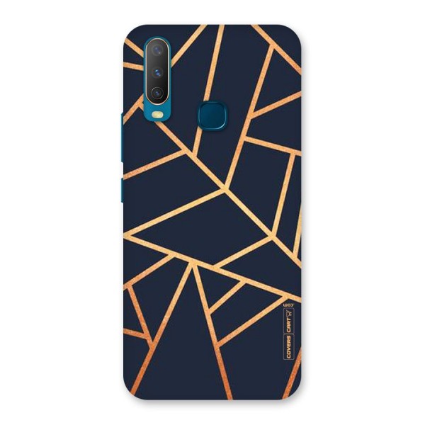 Golden Pattern Back Case for Vivo U10