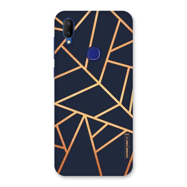 Golden Pattern Back Case for Vivo V11