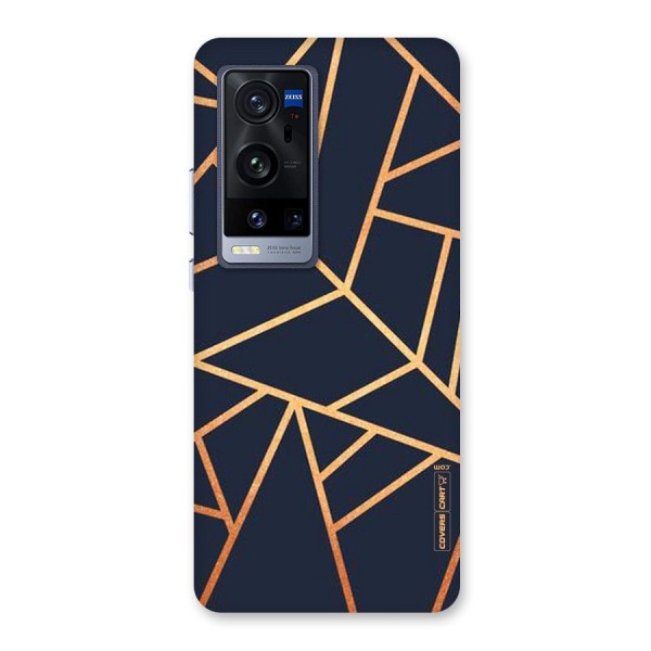 Golden Pattern Back Case for Vivo X60 Pro Plus