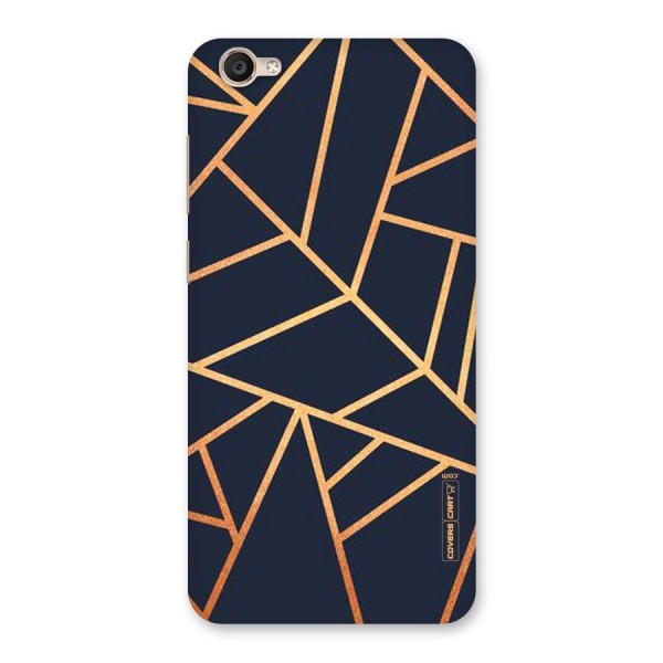 Golden Pattern Back Case for Vivo Y55s