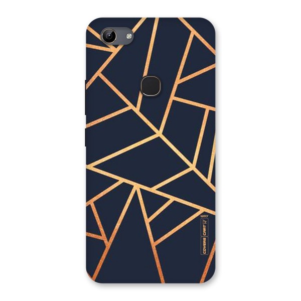 Golden Pattern Back Case for Vivo Y81