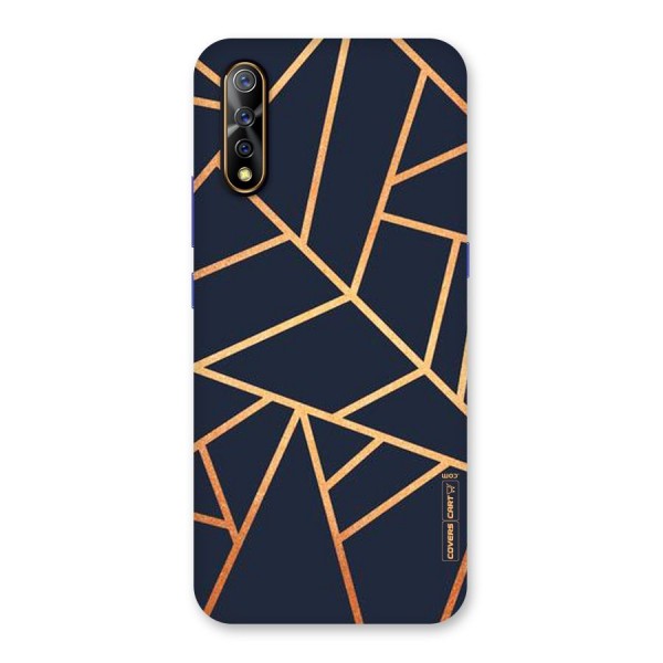 Golden Pattern Back Case for Vivo Z1x