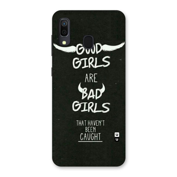 Good Bad Girls Back Case for Galaxy A20