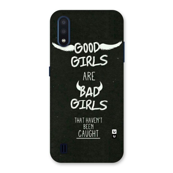 Good Bad Girls Back Case for Galaxy M01