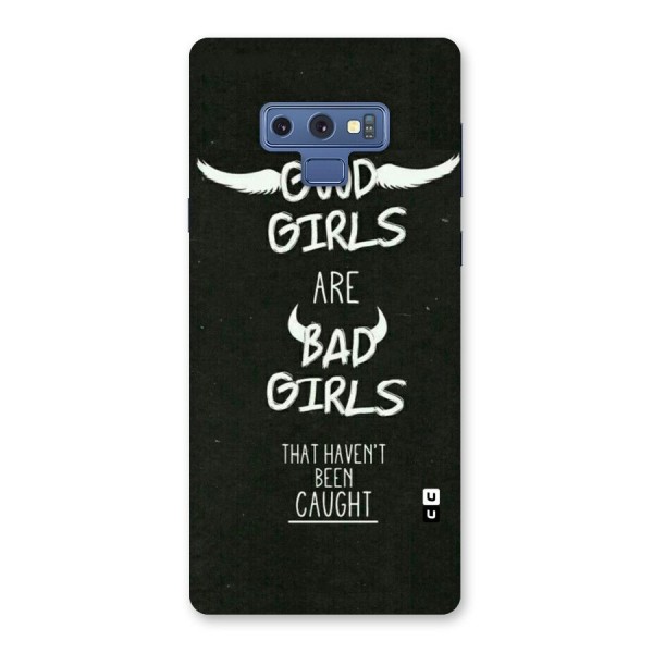 Good Bad Girls Back Case for Galaxy Note 9