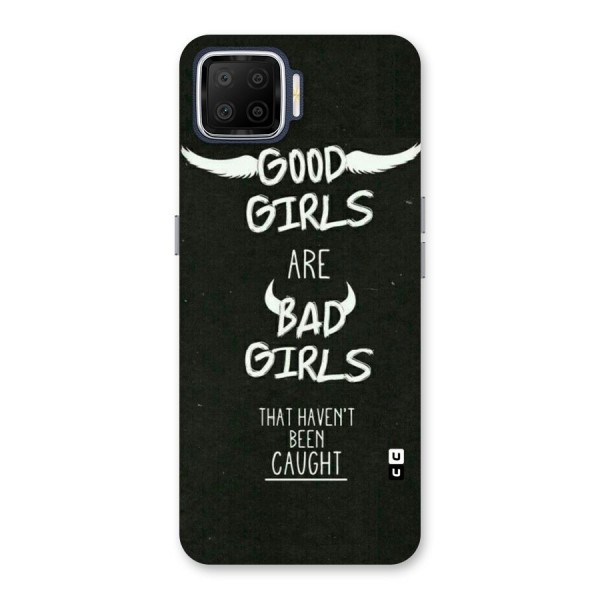 Good Bad Girls Back Case for Oppo F17