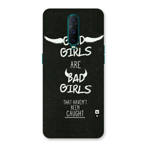 Good Bad Girls Back Case for Oppo R17 Pro