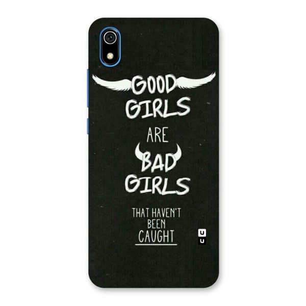 Good Bad Girls Back Case for Redmi 7A