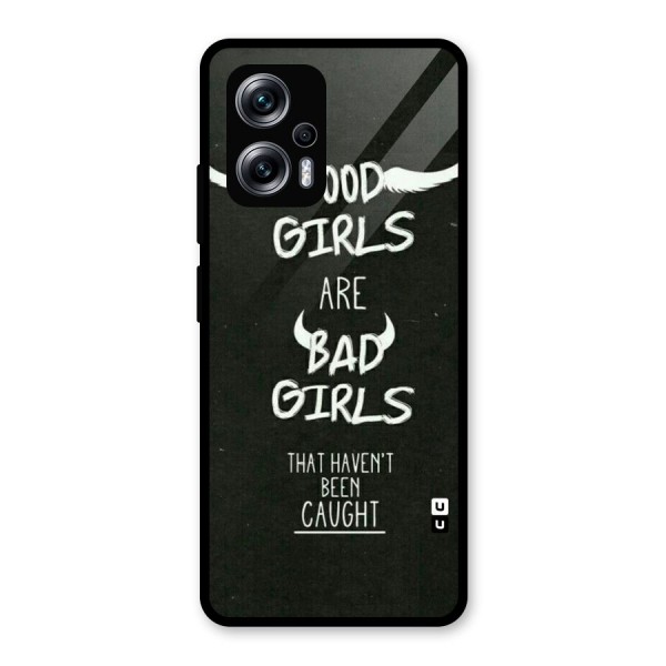 Good Bad Girls Glass Back Case for Redmi K50i