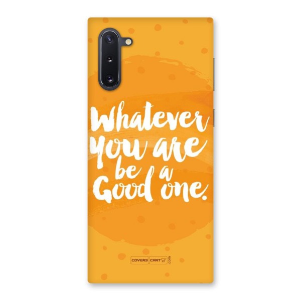 Good One Quote Back Case for Galaxy Note 10