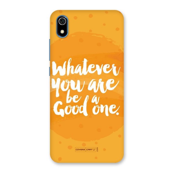 Good One Quote Back Case for Redmi 7A