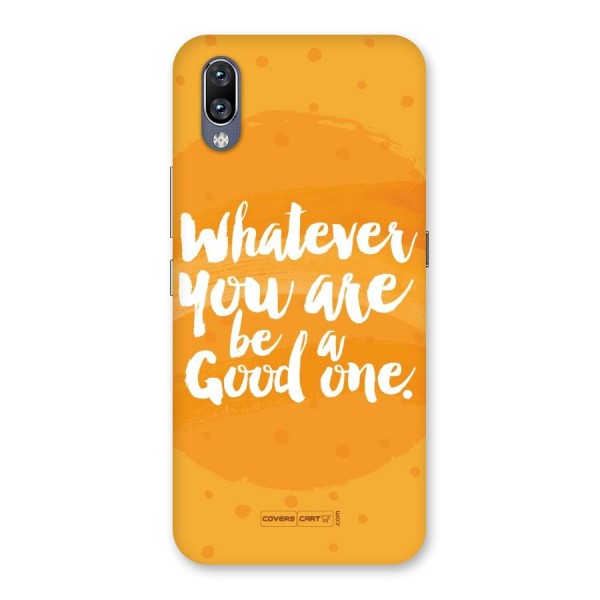 Good One Quote Back Case for Vivo NEX