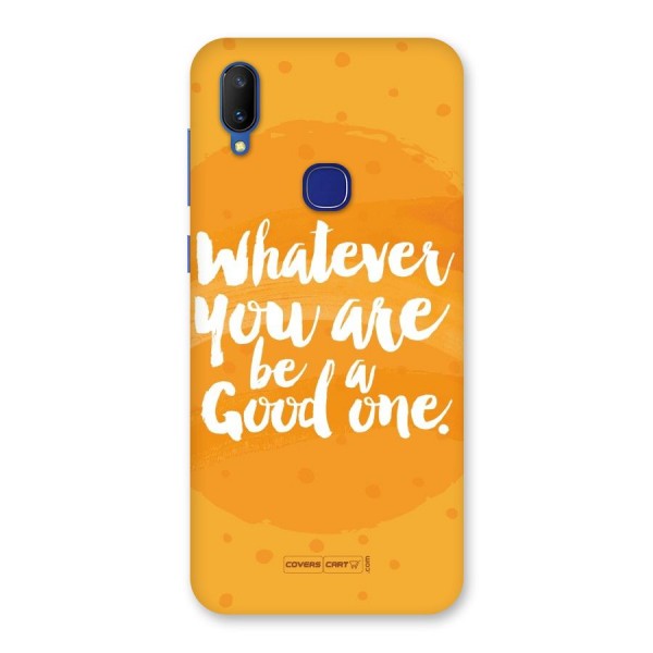 Good One Quote Back Case for Vivo V11