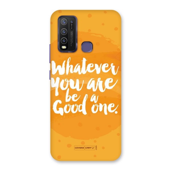 Good One Quote Back Case for Vivo Y30