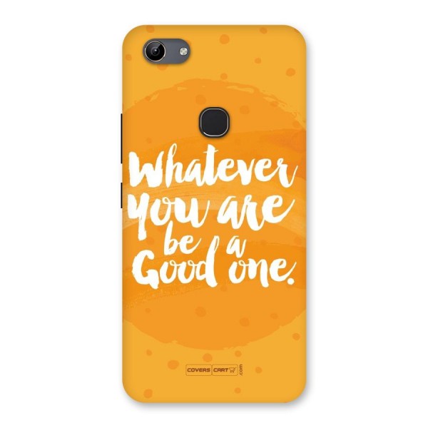 Good One Quote Back Case for Vivo Y81