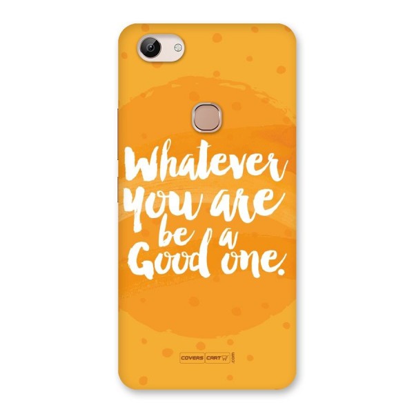 Good One Quote Back Case for Vivo Y83