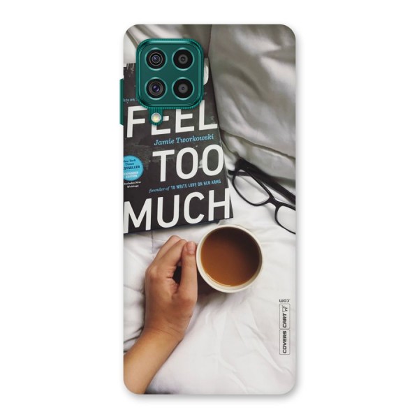 Good Reads And Coffee Back Case for Galaxy F62