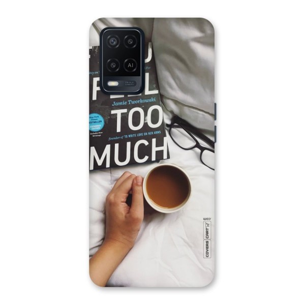 Good Reads And Coffee Back Case for Oppo A54