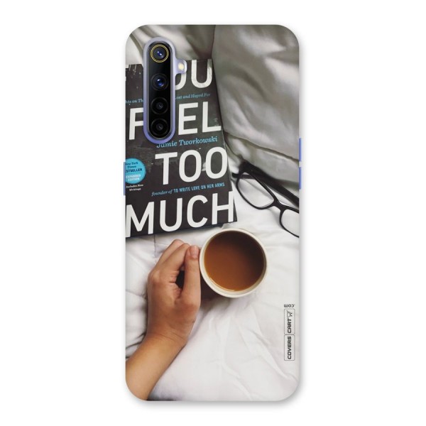 Good Reads And Coffee Back Case for Realme 6