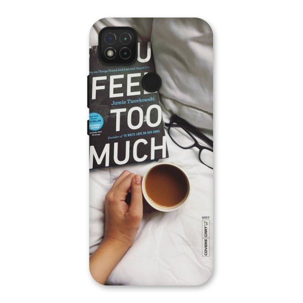 Good Reads And Coffee Back Case for Redmi 9C