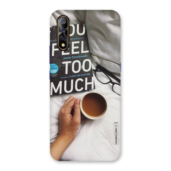 Good Reads And Coffee Back Case for Vivo S1