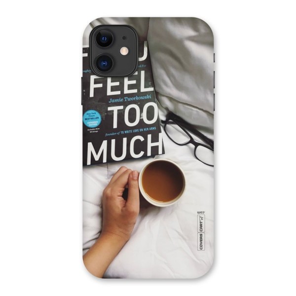 Good Reads And Coffee Back Case for iPhone 11