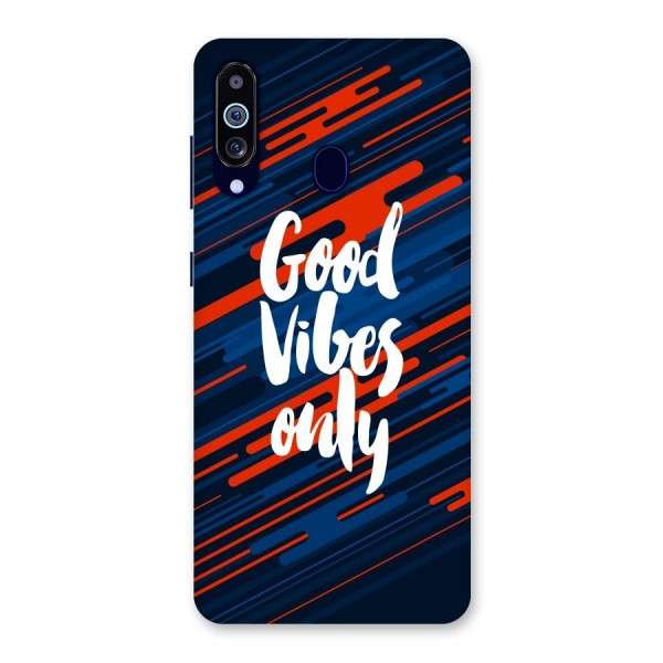 Good Vibes Only Back Case for Galaxy A60