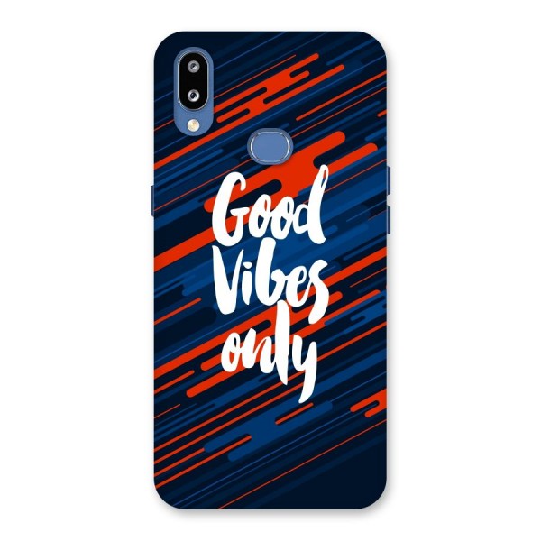 Good Vibes Only Back Case for Galaxy M01s