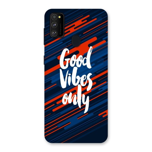 Good Vibes Only Back Case for Galaxy M21