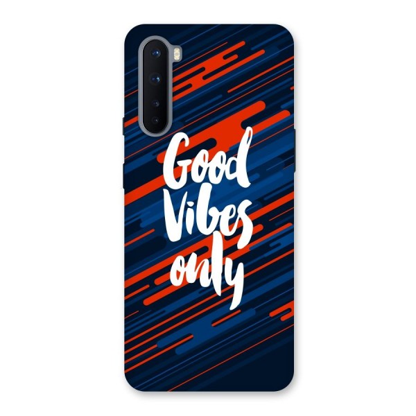 Good Vibes Only Back Case for OnePlus Nord