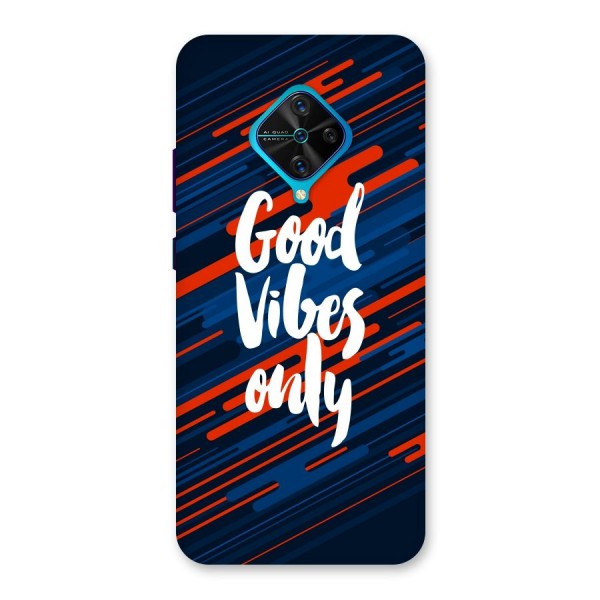 Good Vibes Only Back Case for Vivo S1 Pro