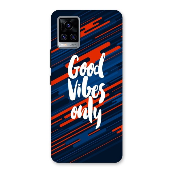 Good Vibes Only Back Case for Vivo V20 Pro