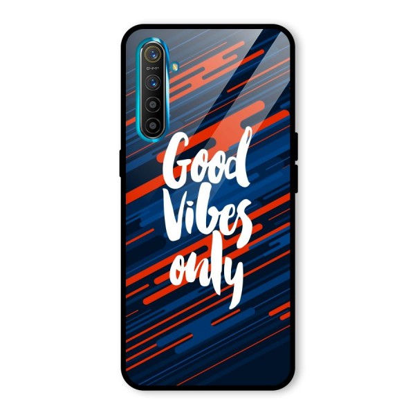 Good Vibes Only Glass Back Case for Realme XT