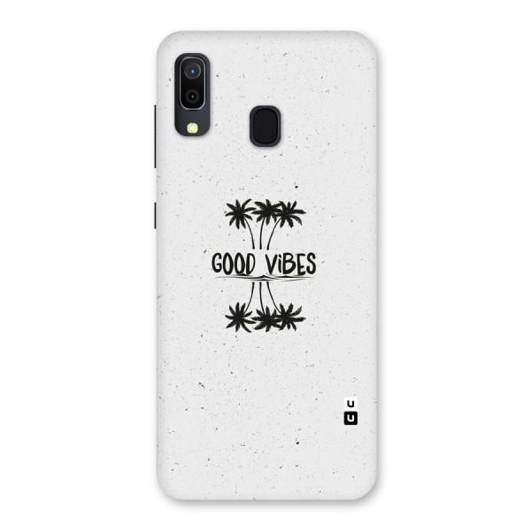 Good Vibes Rugged Back Case for Galaxy A20