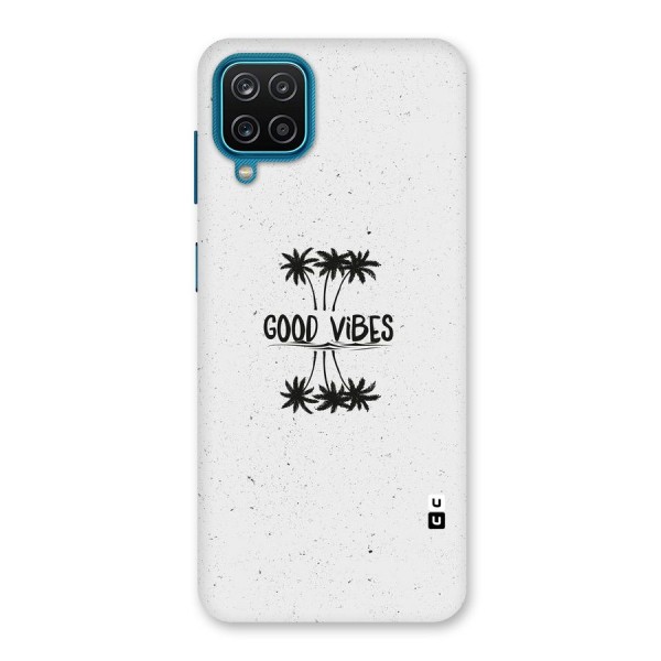 Good Vibes Rugged Back Case for Galaxy F12