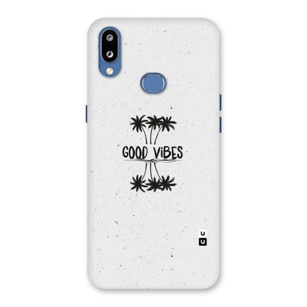 Good Vibes Rugged Back Case for Galaxy M01s