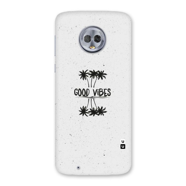 Good Vibes Rugged Back Case for Moto G6