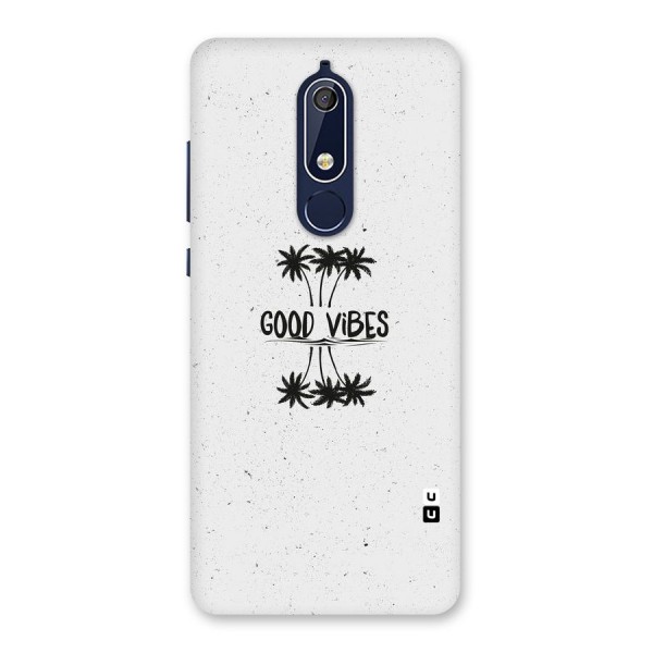 Good Vibes Rugged Back Case for Nokia 5.1