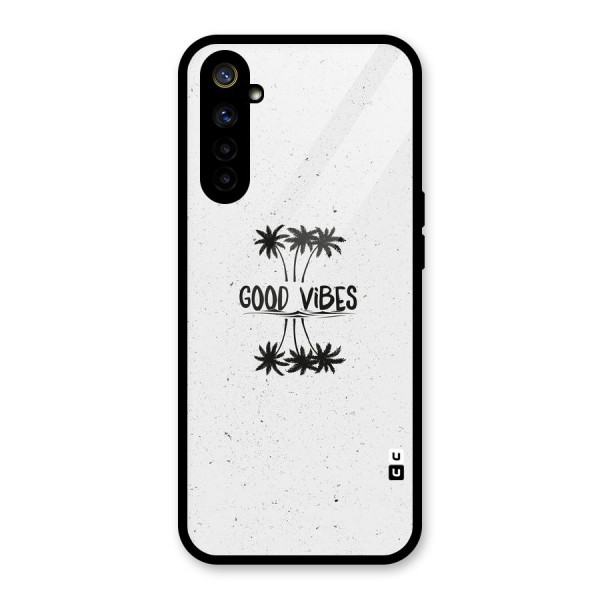 Good Vibes Rugged Glass Back Case for Realme 6