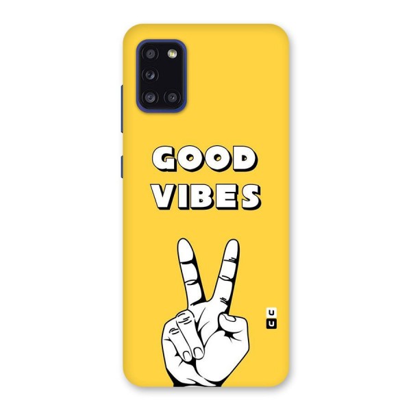 Good Vibes Victory Back Case for Galaxy A31