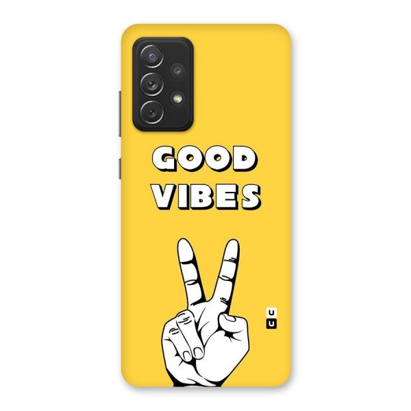 Good Vibes Victory Back Case for Galaxy A72