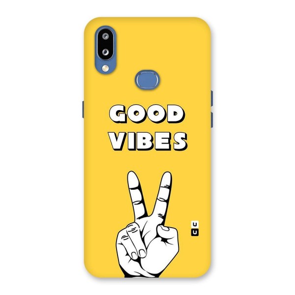 Good Vibes Victory Back Case for Galaxy M01s