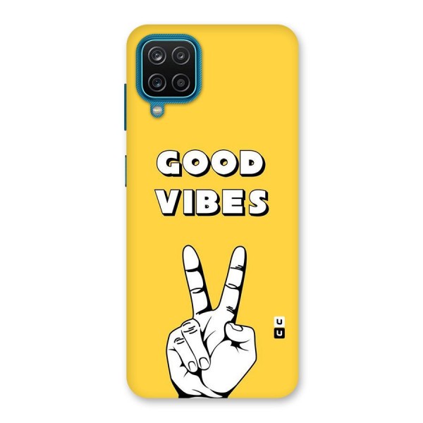 Good Vibes Victory Back Case for Galaxy M12