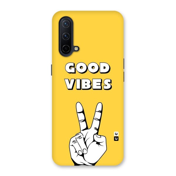 Good Vibes Victory Back Case for OnePlus Nord CE 5G