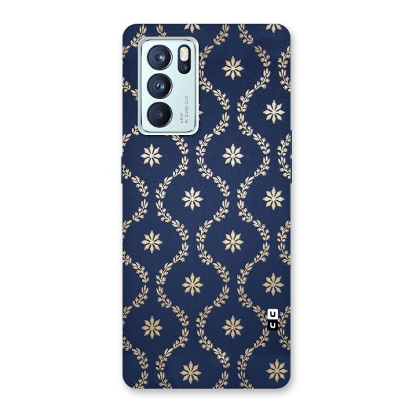 Gorgeous Gold Leaf Pattern Back Case for Oppo Reno6 Pro 5G