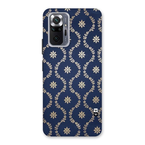 Gorgeous Gold Leaf Pattern Back Case for Redmi Note 10 Pro